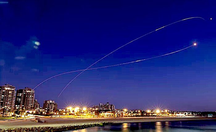 Rocket fire Ashkelon