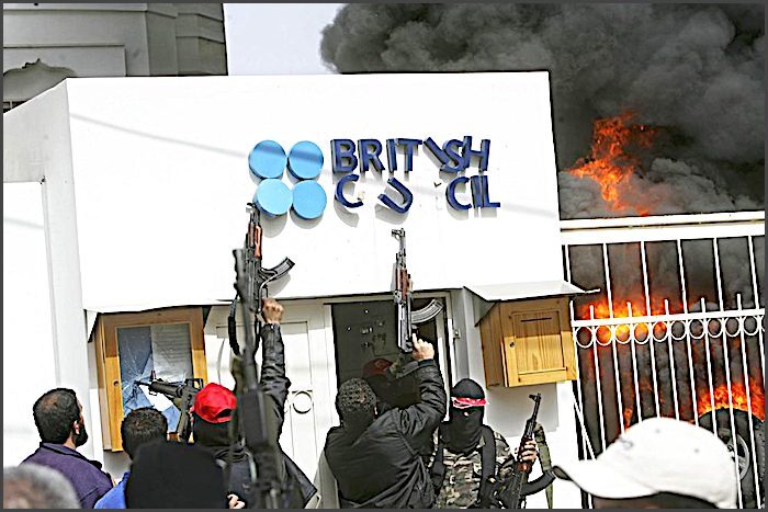 Click to enlarge Brit council building fire