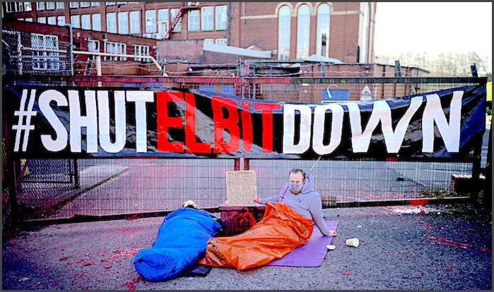 Click to enlarge Activist camp out