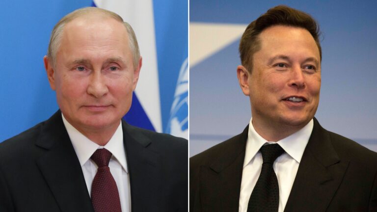 Click to enlarge Putin Musk