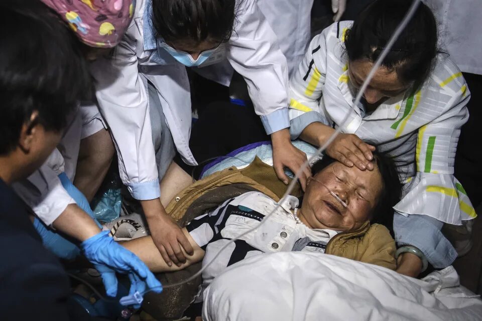 Click to enlarge In this photo released by China's Xinhua News