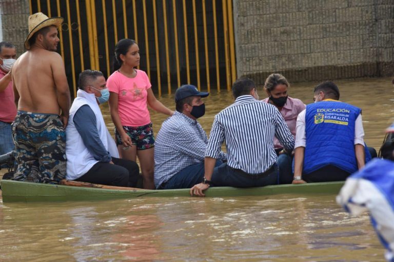 Floods in La Virginia municipality