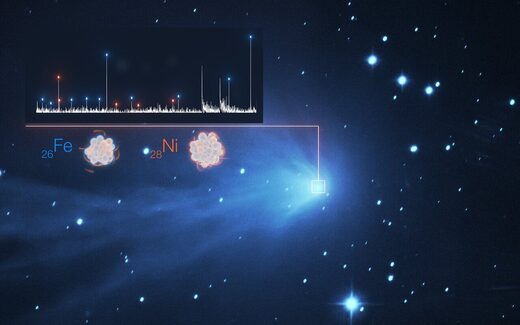 Heavy metal vapours unexpectedly found in comets throughout our Solar System — and beyond