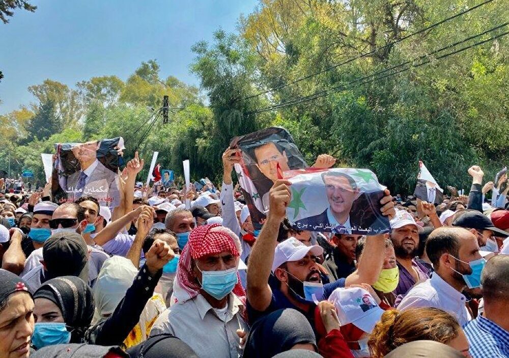 assad supporters