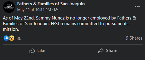 Facebook post Nunez