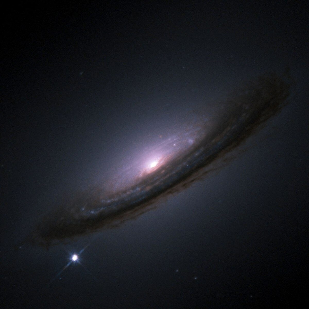 Click to enlarge NGC 4256