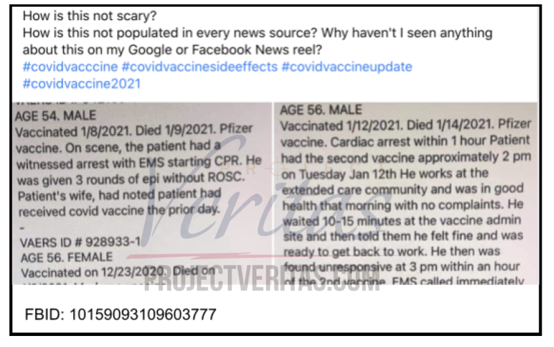 Comments targeted by facebook