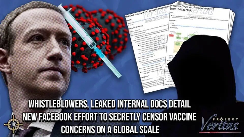 Project Veritas vaccine Facebook