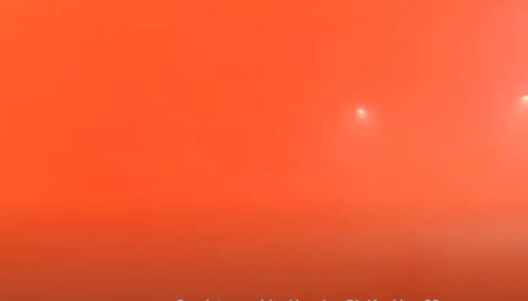 Algeria sand storm
