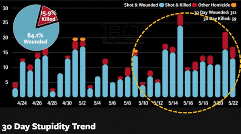 Click to enlarge stupidity trend