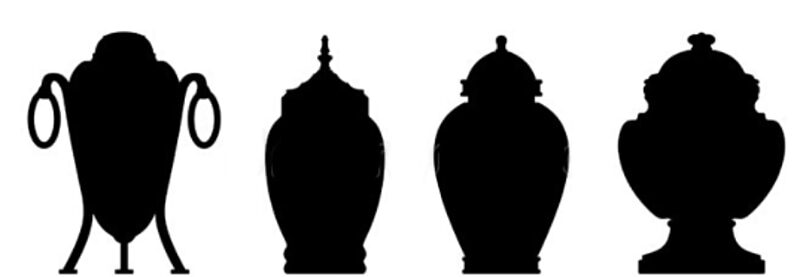 Click to enlarge graphic funeral urns