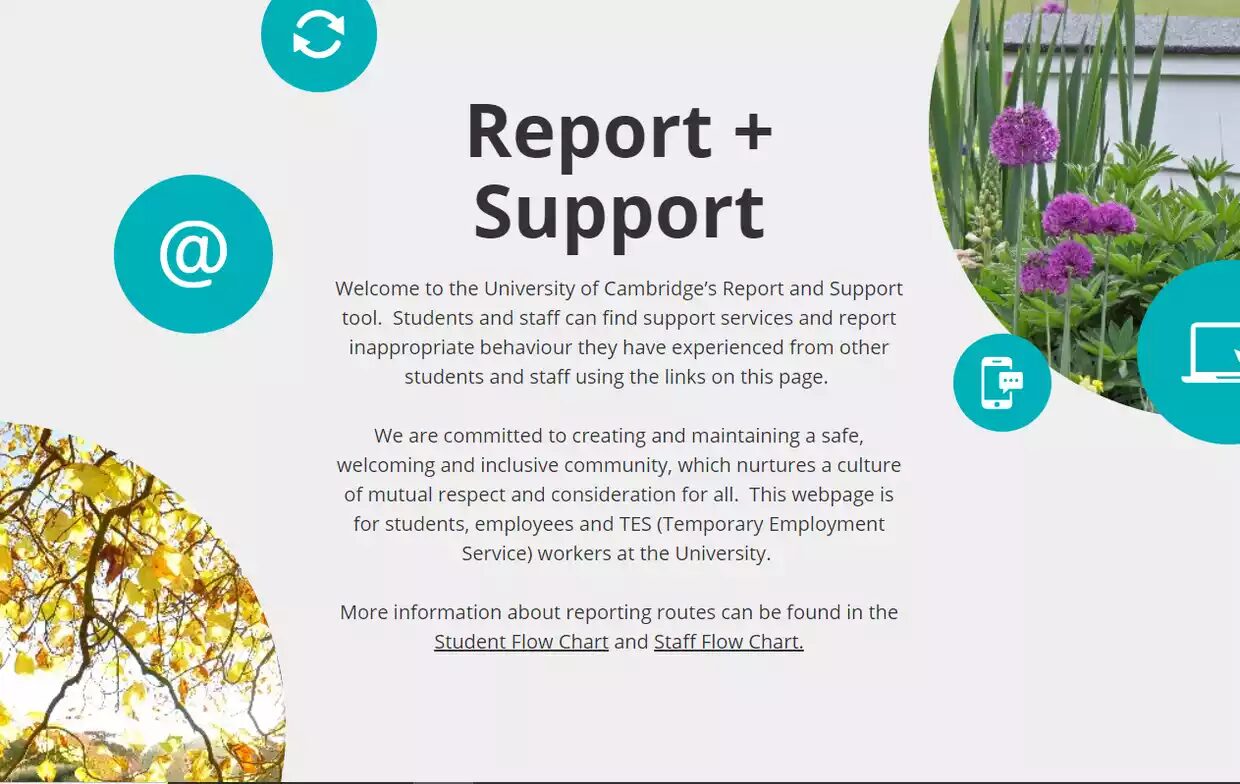 Click to enlarge Cambridge University Report