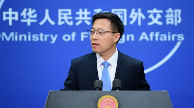 Chinese Foreign Ministry spokesman Lijian Zhao