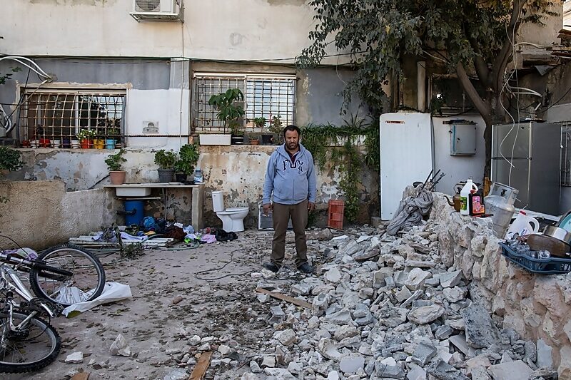 Mohammed Sandouka demolish own home jerusalem