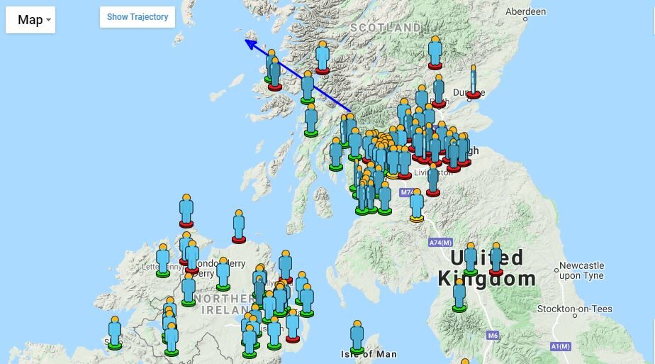 Scotland meteor fireball
