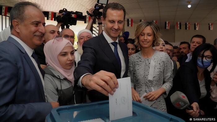 Click to enlarge Syrian President Bashar Assad