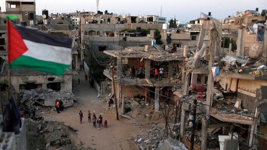 gaza bombed houses 2021