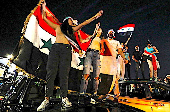 Celebrators Syria