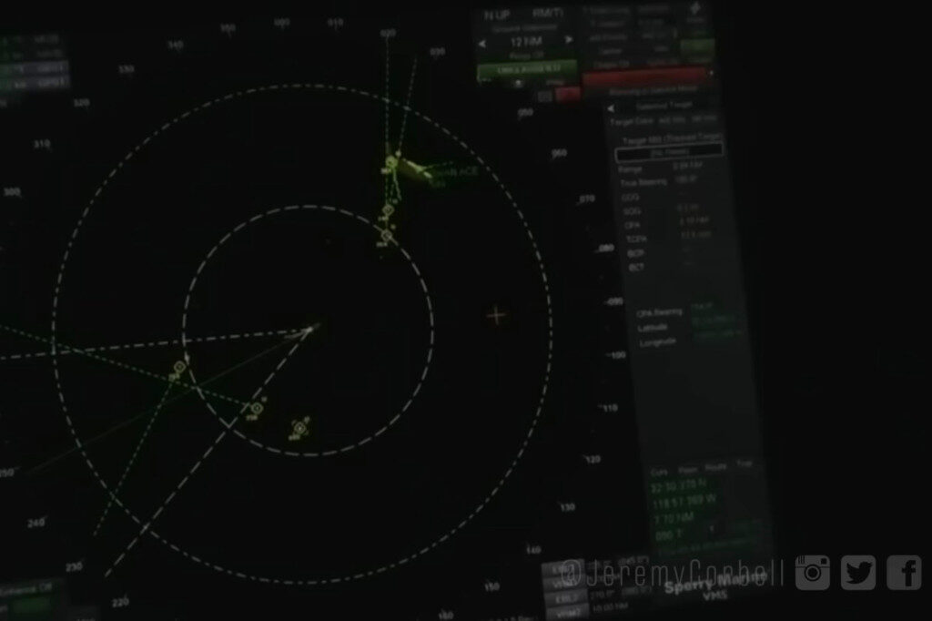 ufo radar trace