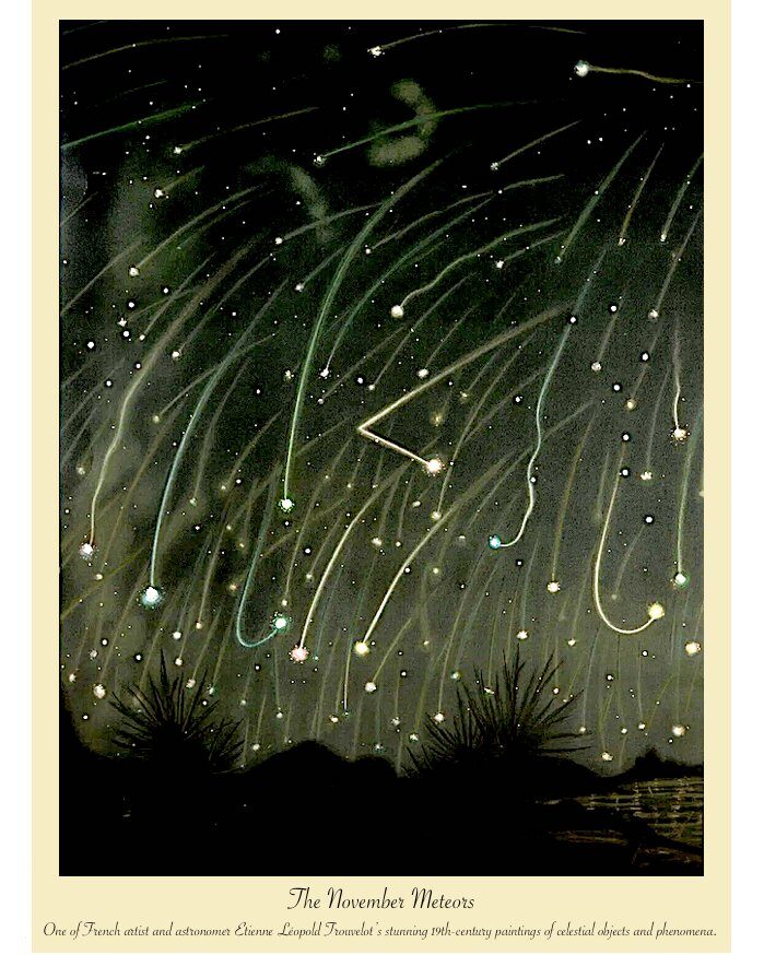 Click to enlarge Meteors art