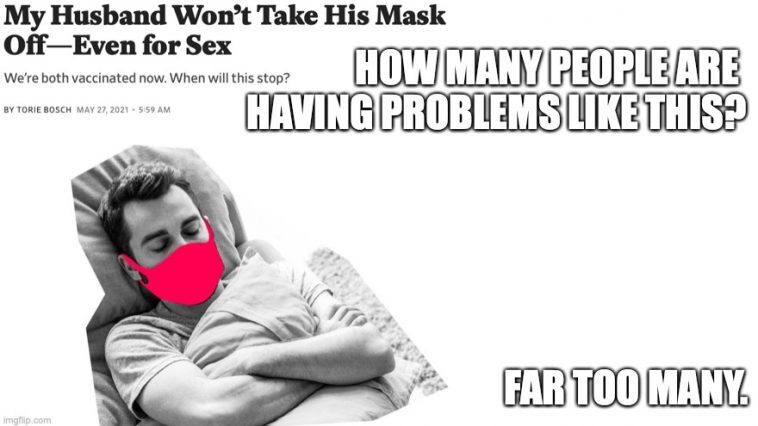 covid mask relationships marraige
