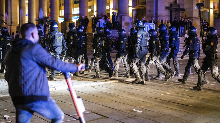police lockdown germany
