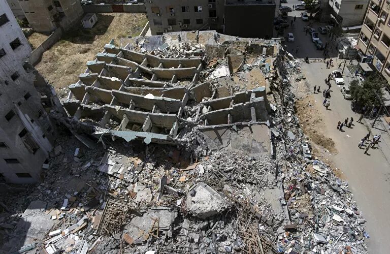 media offices bombed gaza associated press