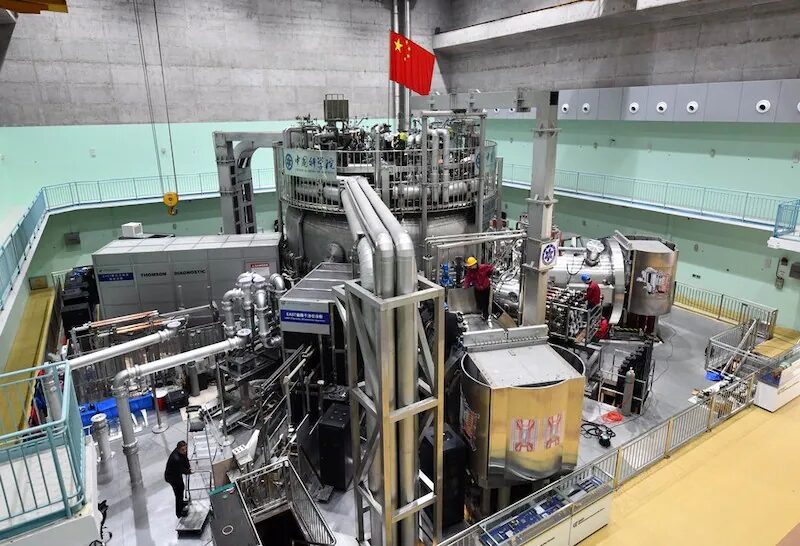 Click to enlarge artificial sun experiment