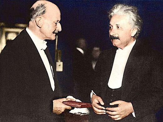 Click to enlarge Plank and Einstein