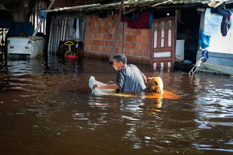 Floods in Manaus, Brazil, June 2021