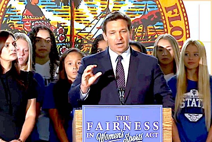 Florida Governor DeSantis signs bill to protect women's and girls' sports from trans lobby