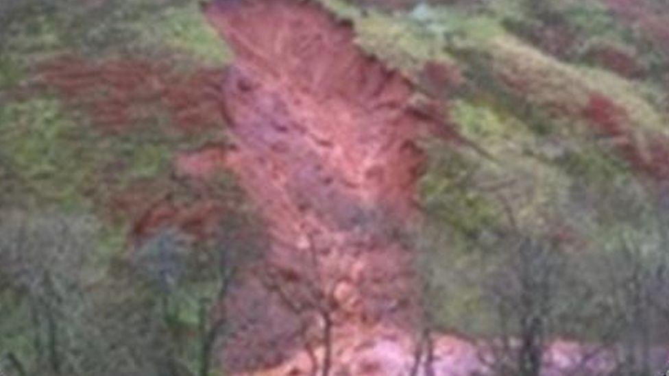 Click to enlarge landslip