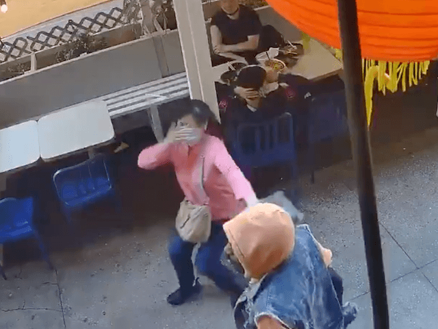 NYC asian woman attacked homeless