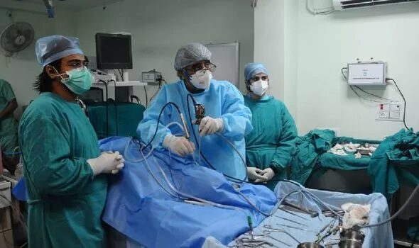 Click to enlarge surgery