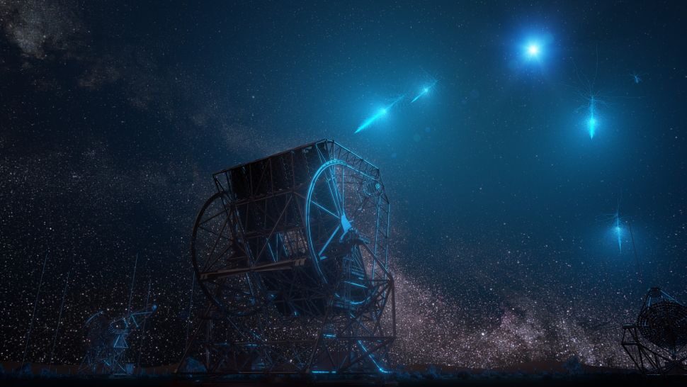Click to enlarge very-high-energy photons from a gamma-ray burst