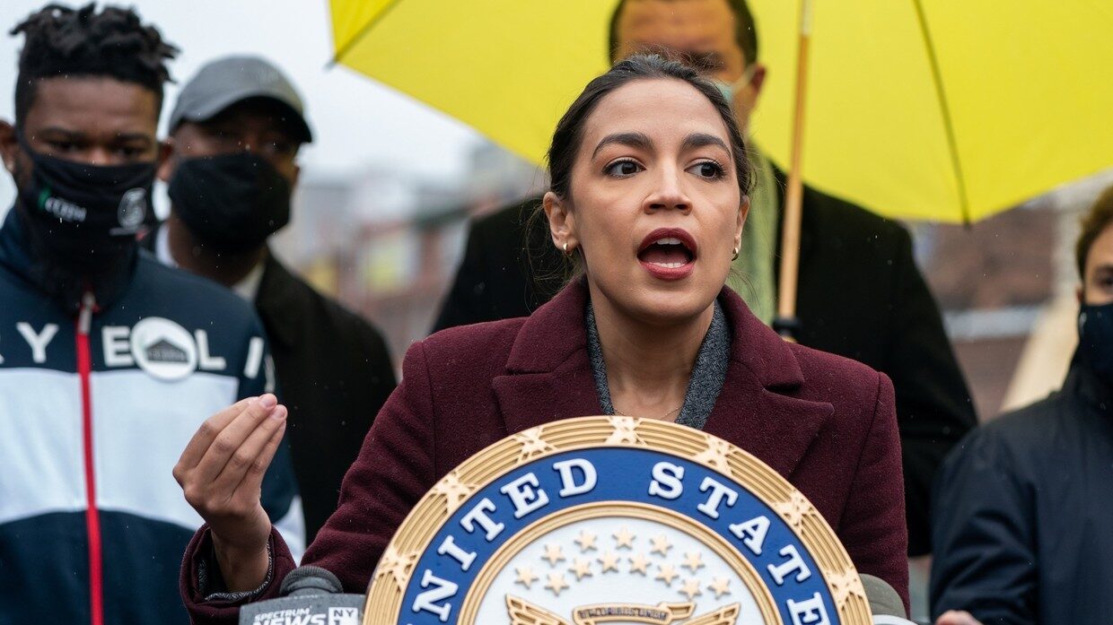 Click to enlarge Congresswoman Alexandria Ocasio-Cortez