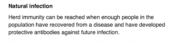 Small box Natural infection