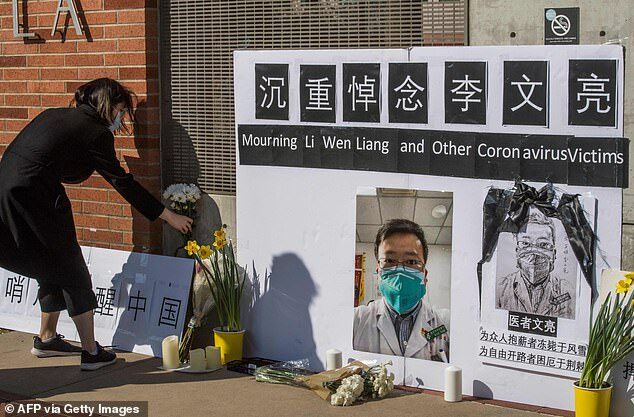 memorial Dr. Li Wenliang covid wuhan