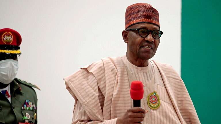 Click to enlarge Nigerian President Muhammadu Buhari
