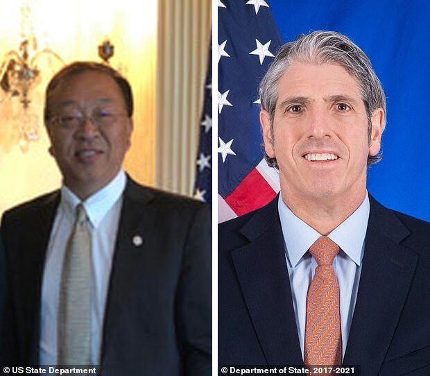 Click to enlarge Miles Yu and Thomas DiNanno