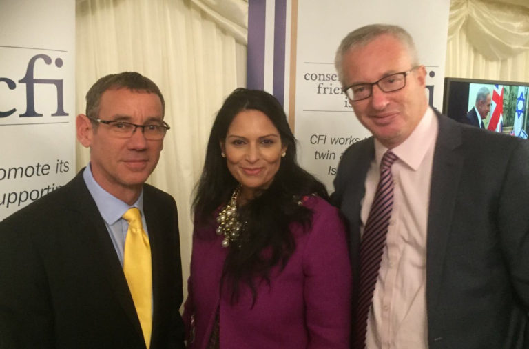 Click to enlarge israel lobby britian mark regev priti patel stuart polak