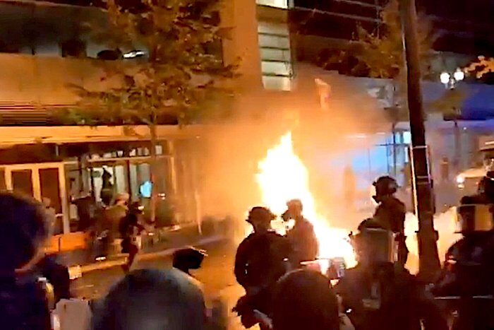 Click to enlarge fire in portland