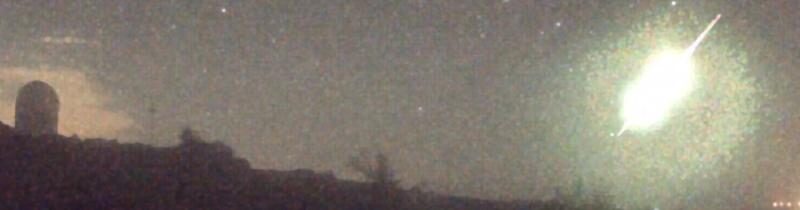 Almeria meteor fireball