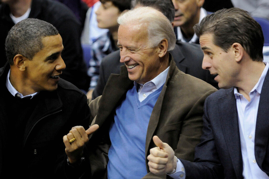 Click to enlarge Barack Obama, Joe Biden, Hunter Biden