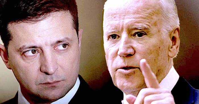 Zelensky and Biden