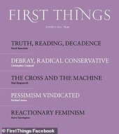 Click to enlarge First Things magazine