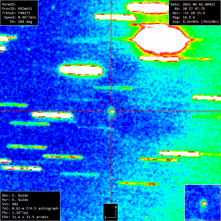 Comet C/2021 K2 (MASTER)