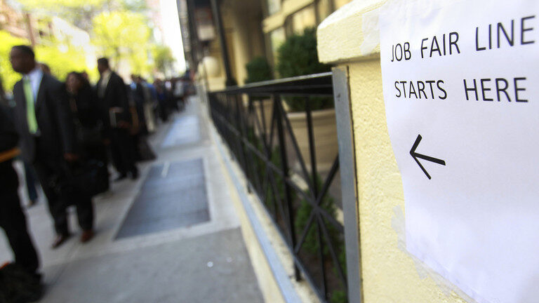 Click to enlarge job fair