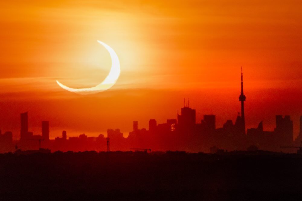 Click to enlarge solar eclipse