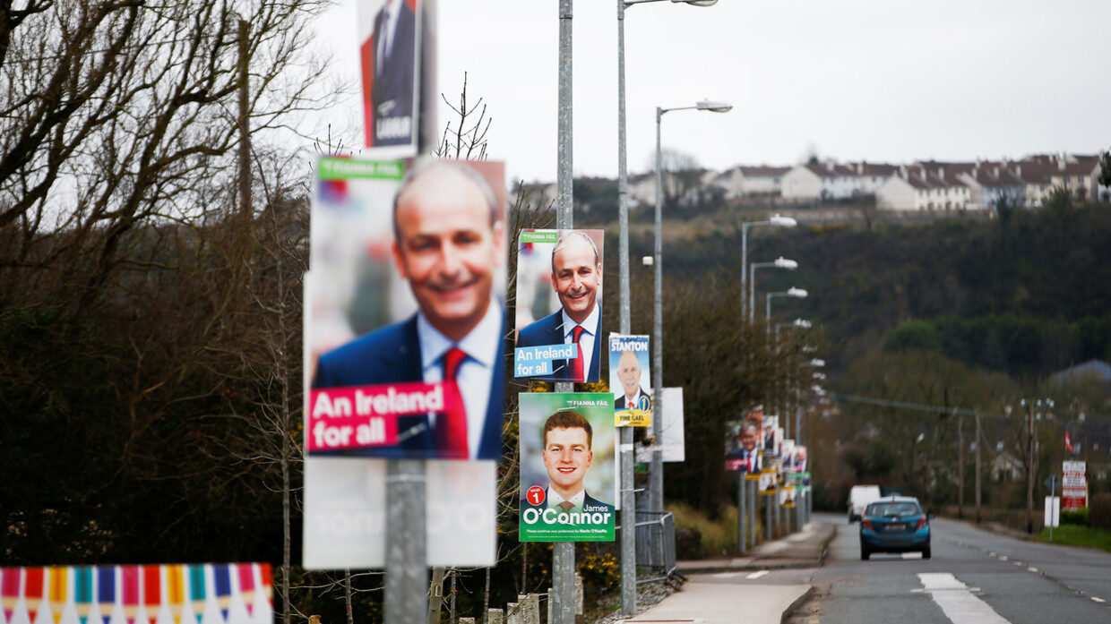 Election posters of Michael Martin